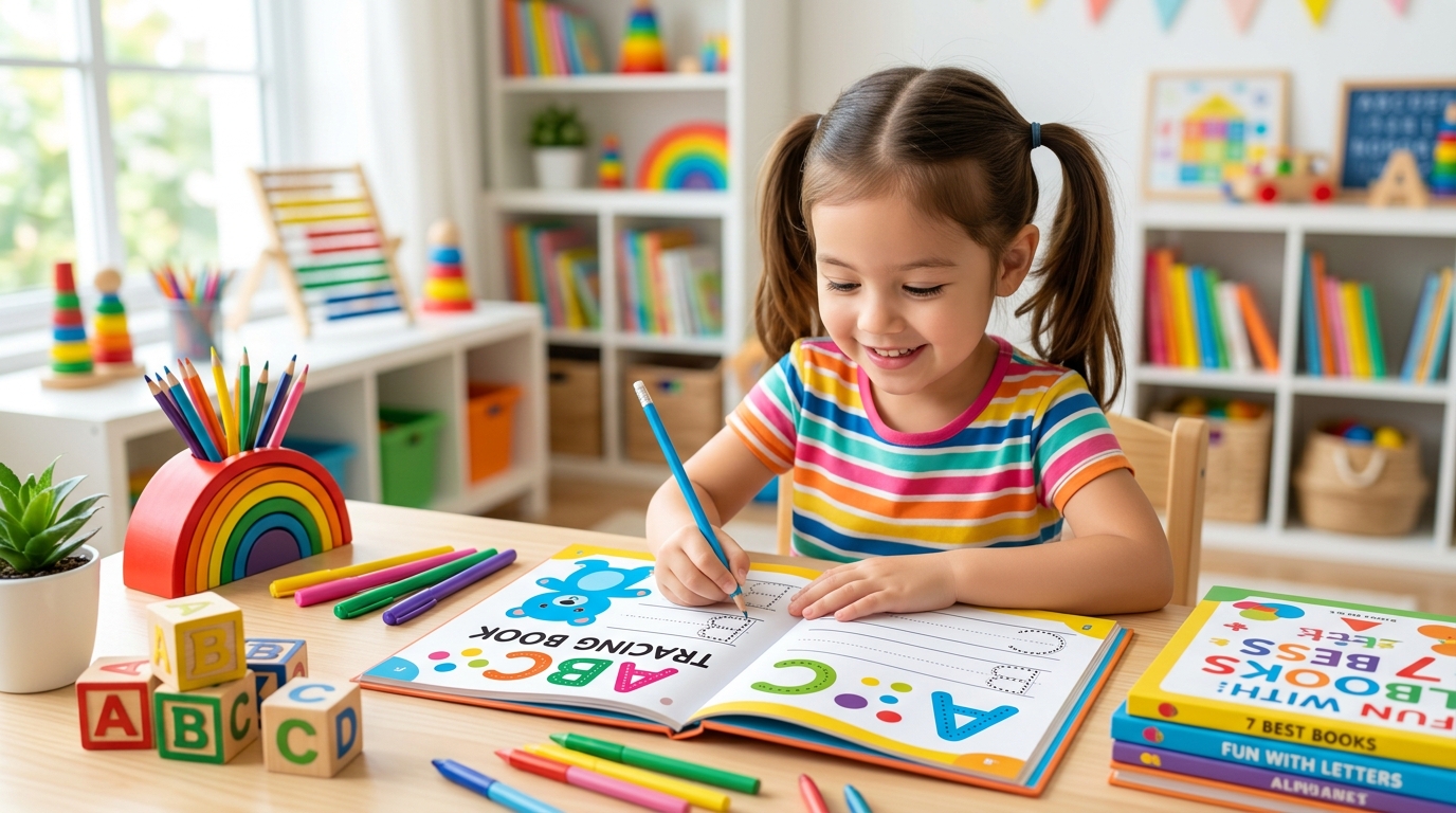 7 Best Alphabet Tracing Books for Graphomotor Development