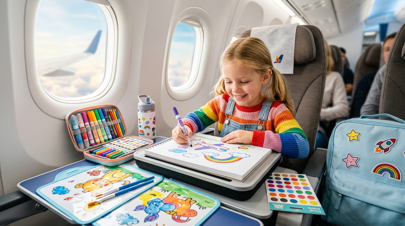 Best Mess-Free Art Supplies for Travel with Kids