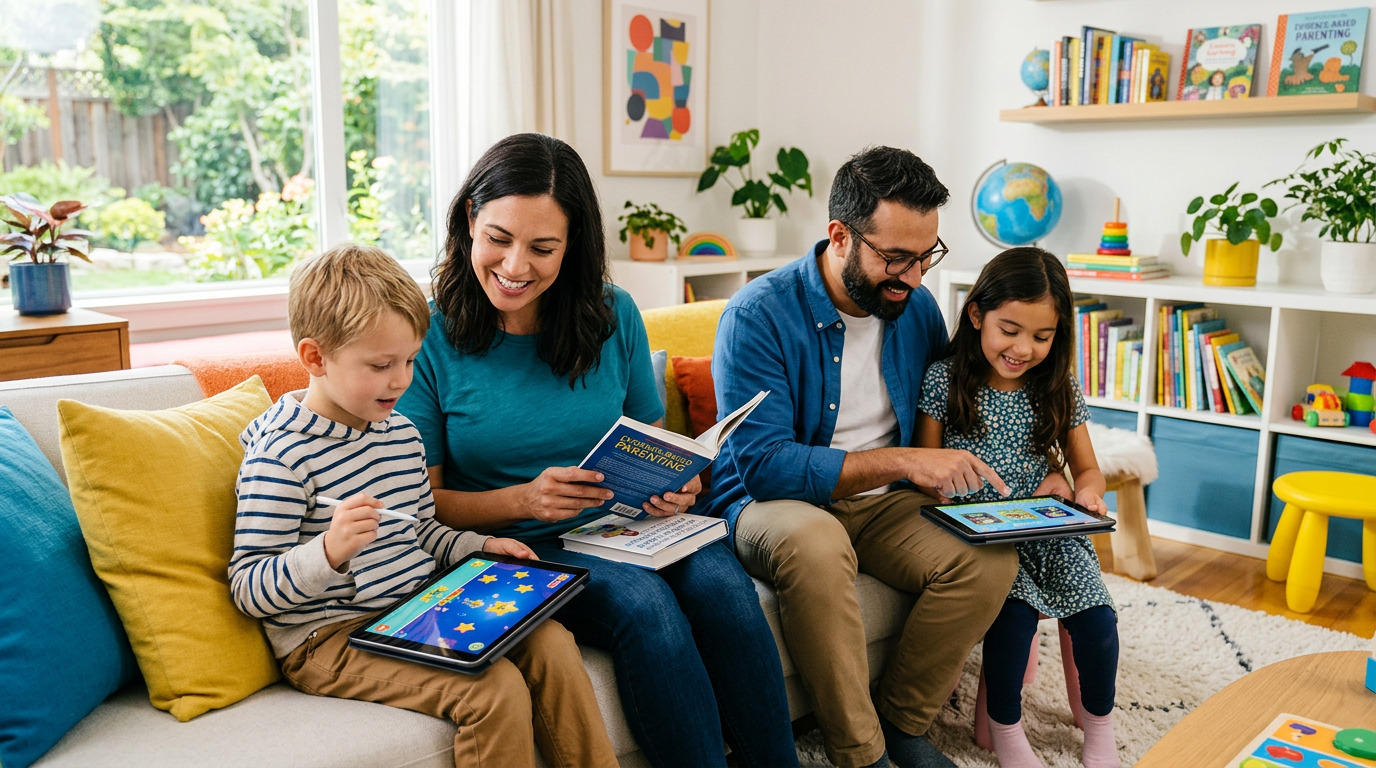 Digital Age Parenting: Evidence-Based Guide for Kids
