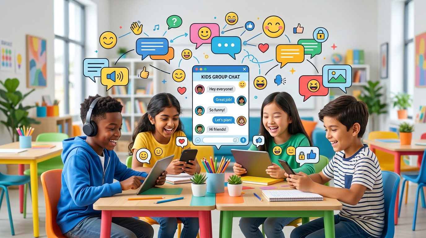 Digital Decorum Guide: Group Chat Etiquette for Kids