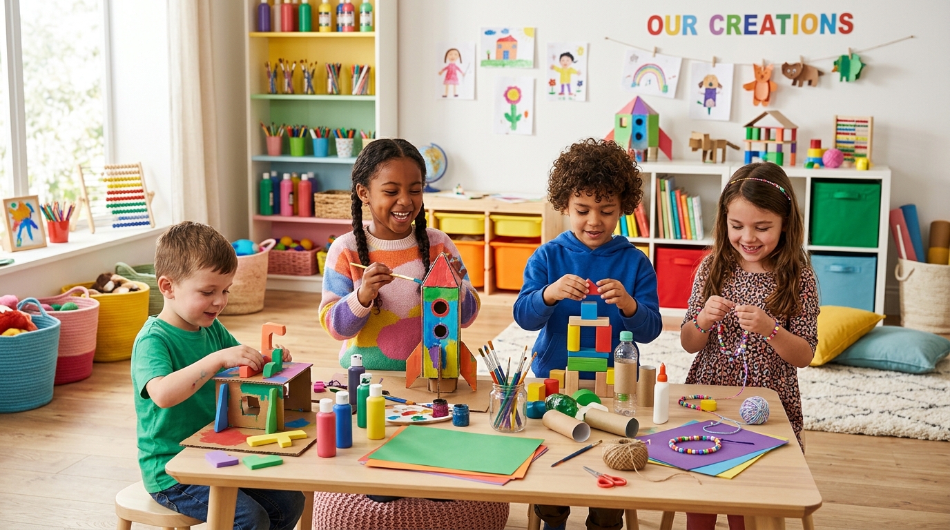 Indoor Play & DIY Crafts: 15 Creative Ideas for Kids