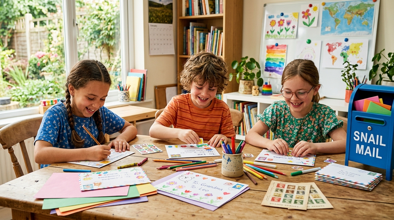 Snail Mail Revival: Why Kids Need Handwritten Letters