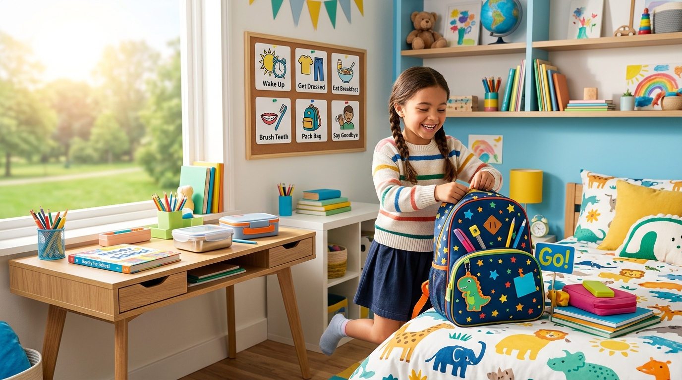 Stress-Free Morning Routine for School: Step-by-Step Guide